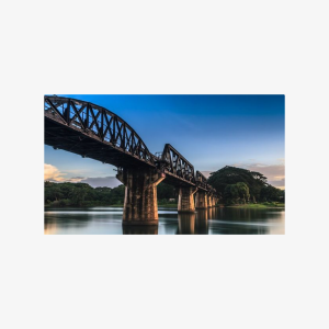 Historic River Kwai Bridge: Train Journey & Tour